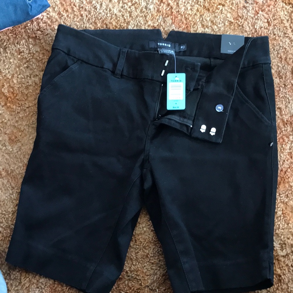 Brand New Torrid Black Shorts 18W